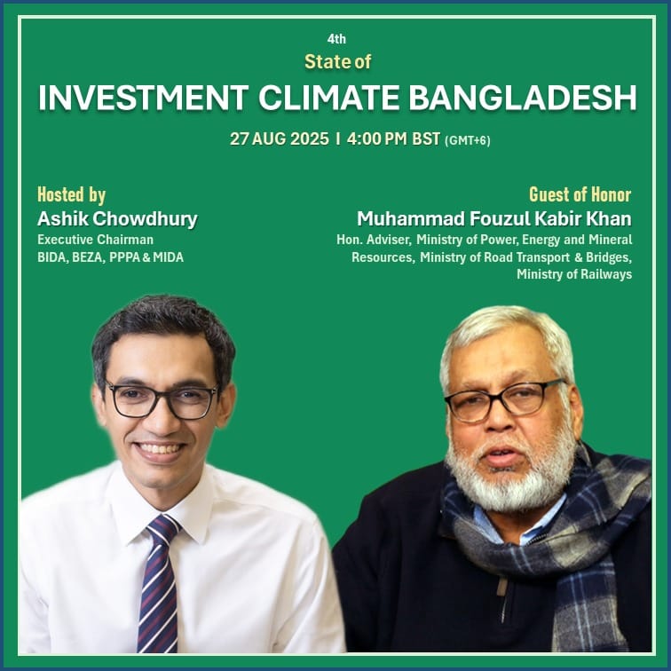 Bangladesh Showcases Energy, Transport and Investment Reforms at State of Investment Climate – Bangladesh Webinar