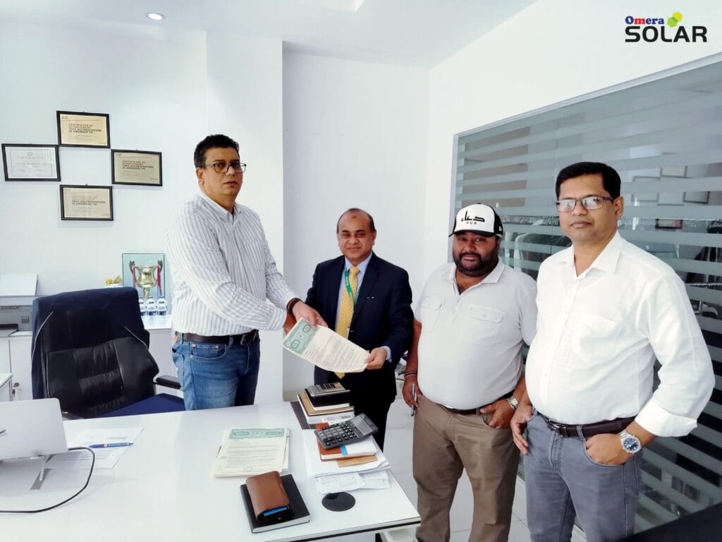 Omera Re newable Energy Ltd and Ananta Huaxiang Ltd. signed a CAPEX Project for a 1.54 MWp Grid-Tied Rooftop Solar System