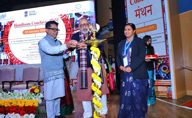 Union Minister of Textiles Giriraj Singh Inaugurated Handloom Conclave – Manthan