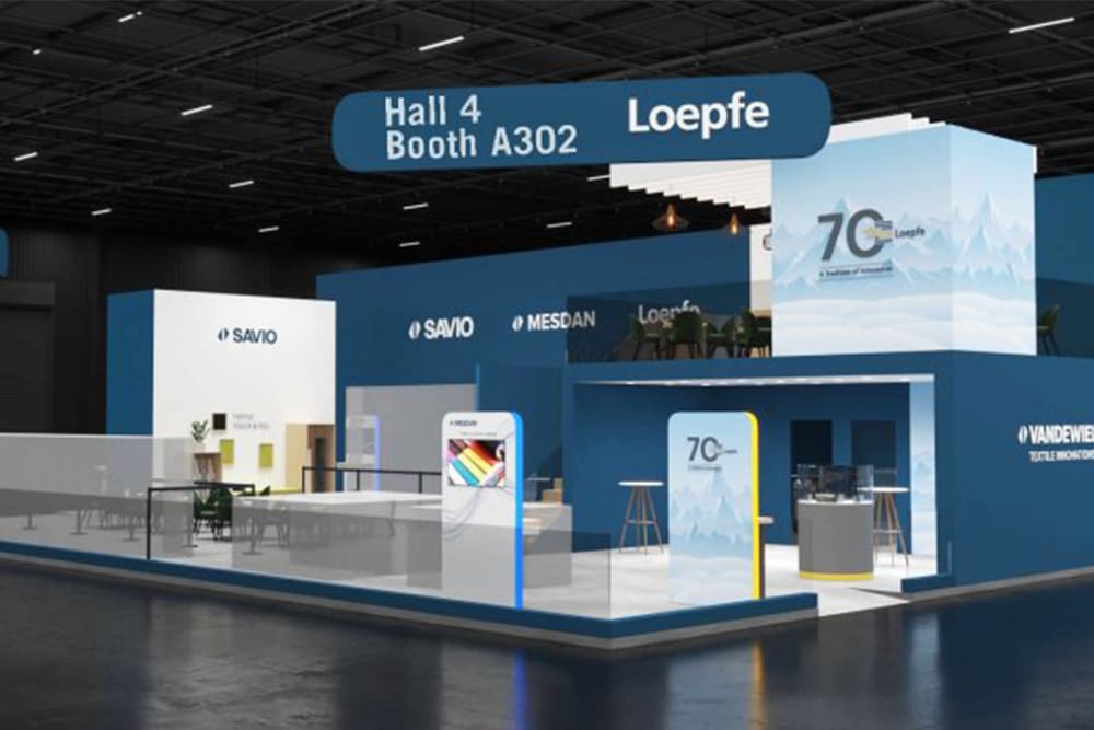 Loepfe to mark 70 years of innovation at ITMA Asia + CITME in Singapore