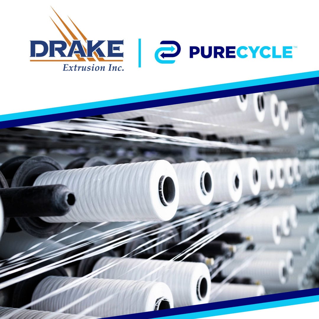 Drake successfully produces recycled polypropylene