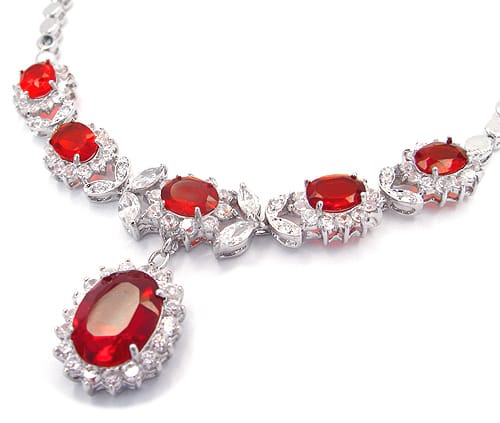 Ruby as jewellery