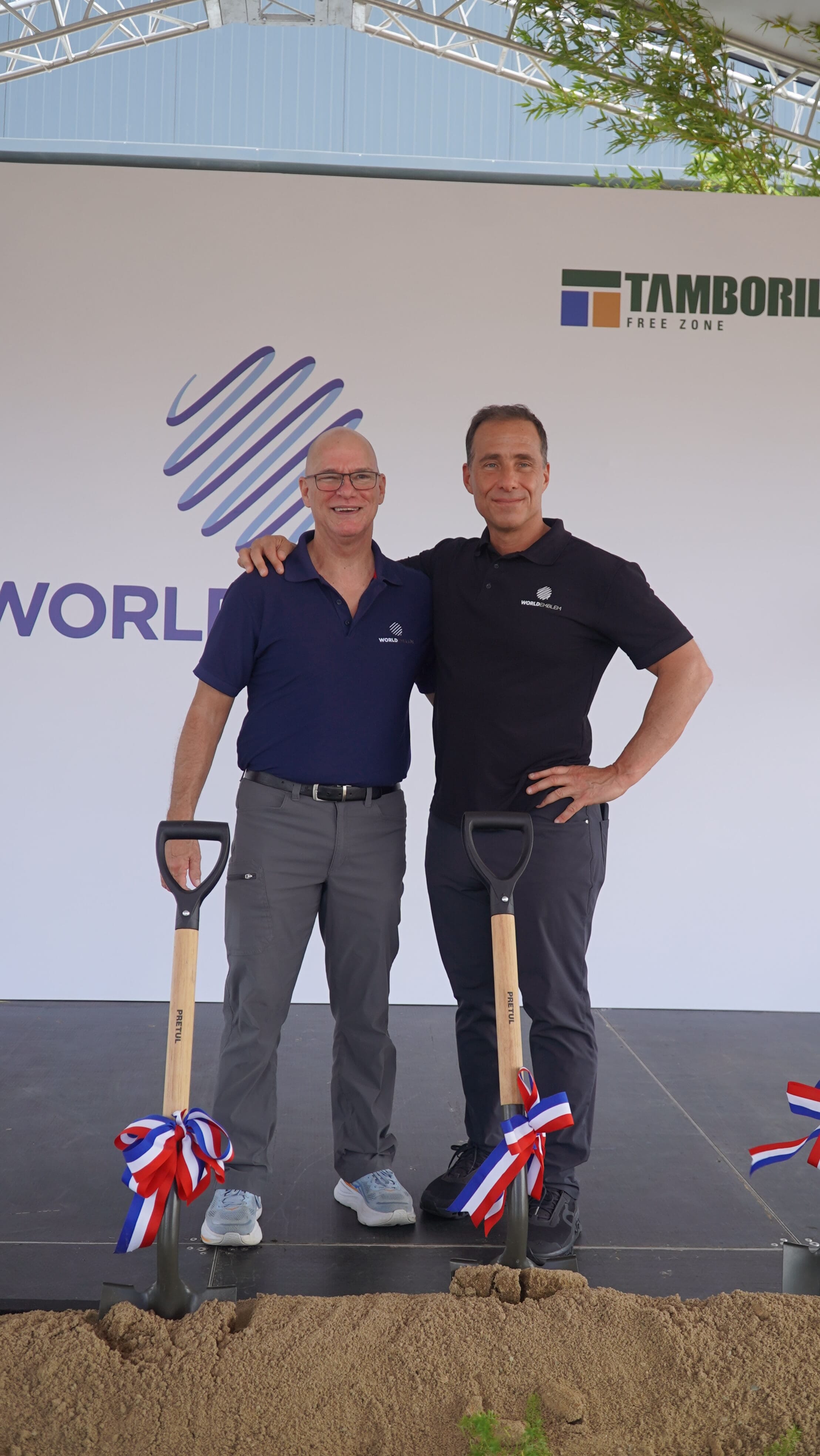 World Emblem breaks ground on new factory in the Dominican Republic